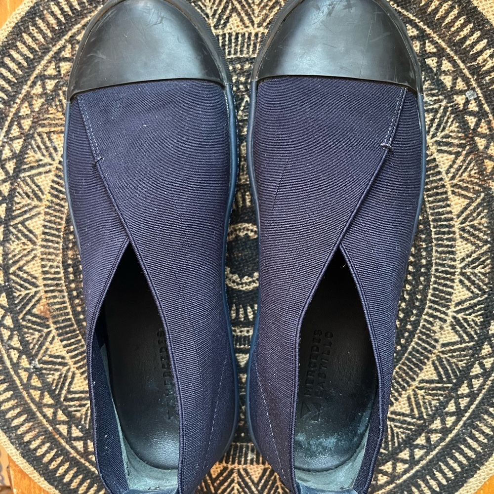MERCEDES CASTILLO Navy and Black Women's Sneakers